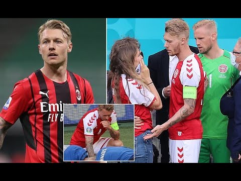 Christian Eriksen: How the quick actions of Simon Kjaer saved Denmark midfielders life