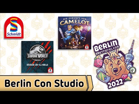 Jurassic World & Die Zukunft von Camelot mit Hunter – Schmidt Spiele – Berlin Con Studio 2022