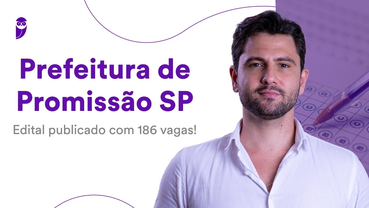 Prefeitura de Promissão SP: edital publicado com 186 vagas!