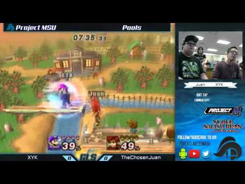 Project MSU Pools - XYK (Luigi) vs. TheChosenJuan (Roy)