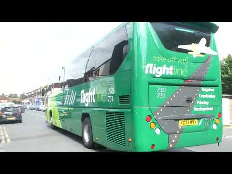 Newbury & District Volvo B8R Plaxton Panther 3 at Frimley - 1425 YX73MVA