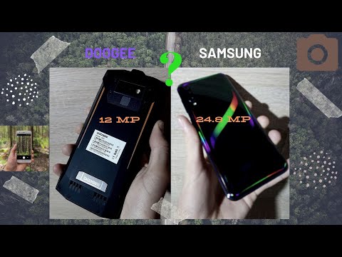 SAMSUNG Galaxy A50 vs DOOGEE S80 - Rear video camera comparison