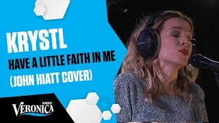 KRYSTL -  HAVE A LITTLE FAITH IN ME // Live in de Veronica Ochtendshow met Giel