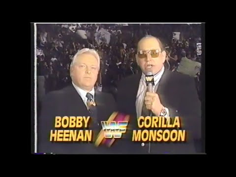 Gorilla Monsoon & Bobby Heenan discuss Mother's Day   Wrestling Challenge May 10th, 1992