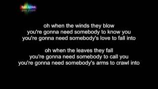 Passenger Somebody&#39;s Love (lyrics)