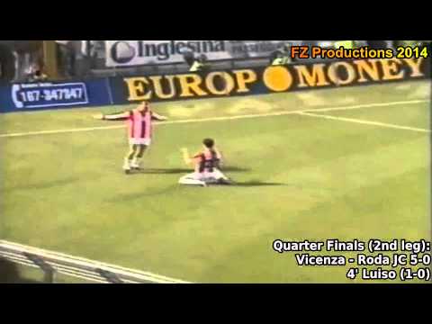 1997-1998 Cup Winners' Cup: Vicenza Calcio All Goals (Road to Semifinals)