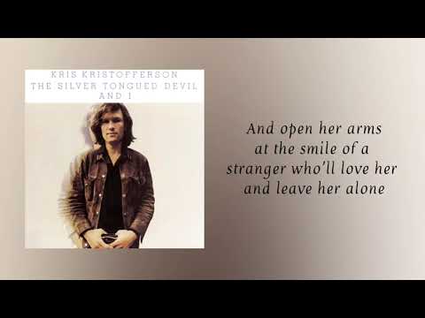 The Silver Tongued Devil and I - Lyrical Video Song || Kris Kristofferson