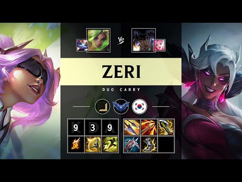 Zeri ADC vs Nilah - KR Diamond Patch 25.04