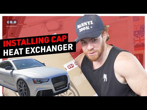 Fix Heat Soak on Your Audi 3.0T | CAP Heat Exchanger Install (B8/B8.5 Audi S4/S5)