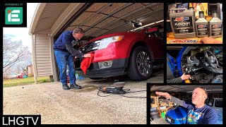 LHGTV // Detailing A Ford Edge // Surprise Gift // Hard Wiring Dash Cam // Tune Testing Updates //