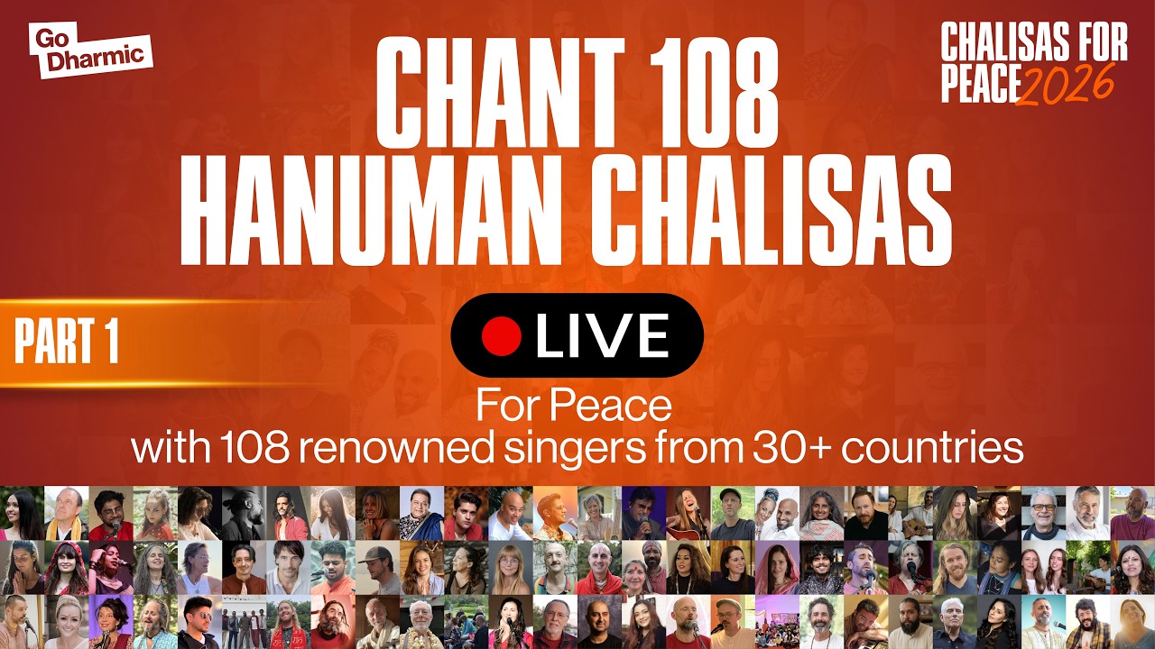 108 Hanuman Chalisas for Peace | Hanuman Janmotsav 2026 - World’s Biggest Chanting Event | Part 1