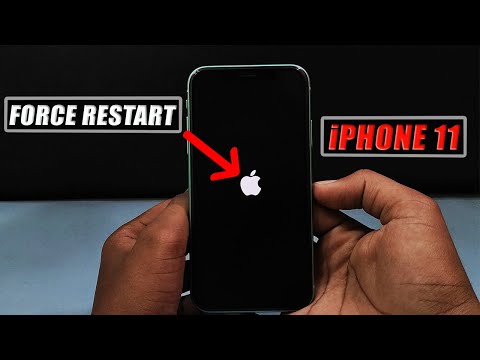 How to Force Restart iPhone 11 (2024) |  Reboot Apple iPhone 11