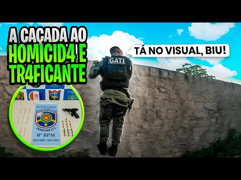 🚔📷✅Operações GATI #81"SALTANDO MURO E CAPTURANDO CRIMINOSO"🔥🔥🔥