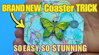 Easiest Resin Coasters Ever (I'm Not Kidding!)