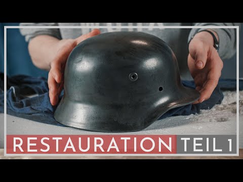 Wehrmacht Steel Helmet Restoration PART 1 | Helmet Selection & Paint Stripping [TUTORIAL]