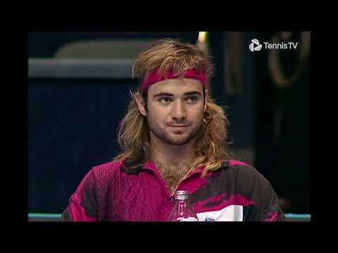 Masters 1991 RR Sampras vs Agassi