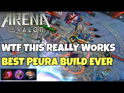 PEURA BEST SUPPORT BUILD,COMBOS - ARENA OF VALOR , Apk