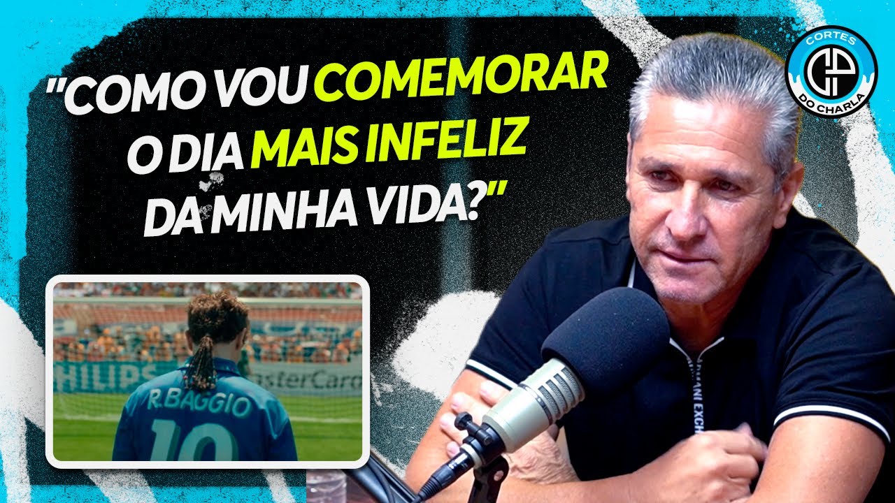 ROBERTO BAGGIO FOI MUITO CRUCIFICADO DEPOIS DA COPA DE 1994