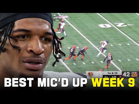 NFL Week 9 Mic'd Up! "He's a little bowling ball" | Game Day All Access
