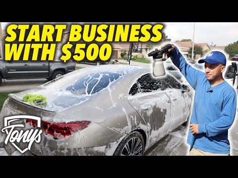 Start your detailing business with only $500 - Tony's Professional Touch