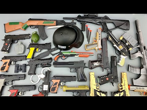 Pubg Guns! Kalashnikov AK-47, Kanas, Desert Eagle, Sound Weapons And Toy Sniper Rifle