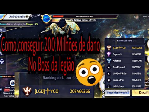 COMO FICAR TOP 1 DO BOSS DA LEGIÃO