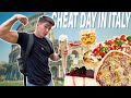 Cheat Day In Rome | My First Time Visiting | Massive Ice Cream, Delicious Pizza's + More!