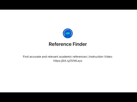 Reference Finder