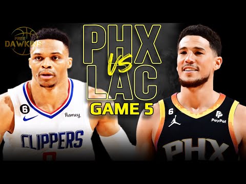 Phoenix Suns vs Los Angeles Clippers Game 5 Full Highlights | 2023 WCR1 | FreeDawkins
