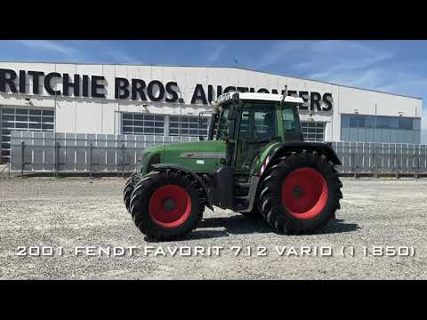 2001 Fendt Favorit 712 Vario (11850) - 20/5/2021 - Ritchie Bros. Italia - Caorso (PC)