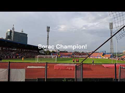 БОРАЦ ШАМПИОН! ❤️💙 Borac Champion!