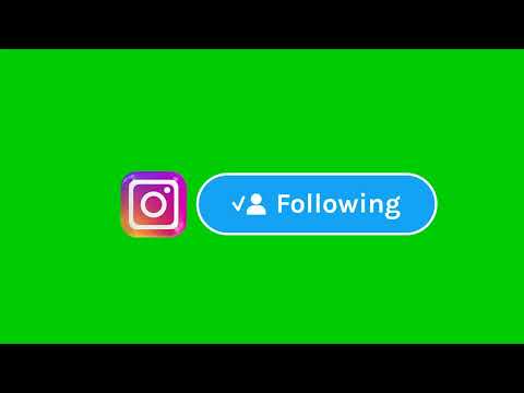 Instagram follow green screen (copyright free)|green screen|Green screen|