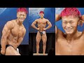 2021年 日本ジュニア 男子ボディビル選手権 東将治 比較審査