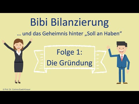 S1 | E1 | Die Gründung: Doppelte Buchführung, Buchungen, Soll an Haben, Bilanz, T-Konto, Inventar