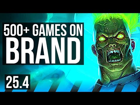 BRAND vs FIZZ (MID) | 500+ games, 7/3/8 | NA Master | 25.4