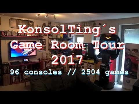 KonsolTing´s Game Room Tour 2017 (96 consoles // 2504 games)