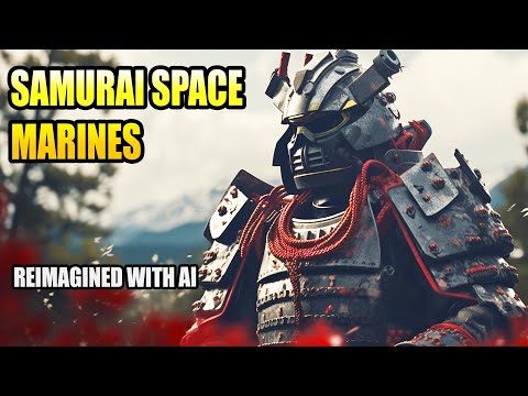 Samurai Space Marines - Warhammer 40k meets AI