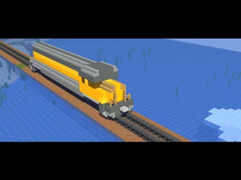 DUA's Epic Minecraft Train Crash!