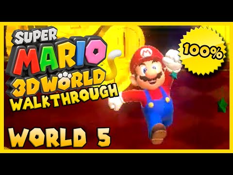 Super Mario 3D World + Bowser's Fury 100% Walkthrough - World 5