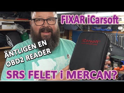 Mercedes W211 SRS Airbag Light On? Swedish Expert Shows You How to Reset It at Home with iCarsoft CR Pro