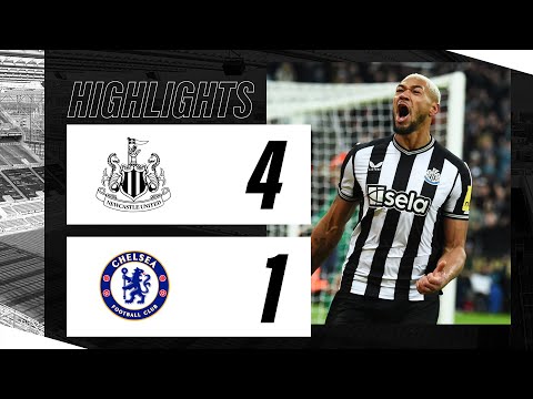 Newcastle United 4 Chelsea 1 | Premier League Highlights