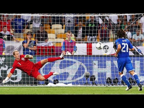 Andrea Pirlo vs Joe Hart - The bravest Panenka