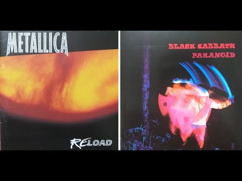 Metallica vs. Black Sabbath - (Fixxxer vs. Electric Funeral) - STRANGELY SIMILAR SONGS