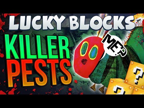 Minecraft - Lucky Block Challenge - Killer Pests (Round 5)