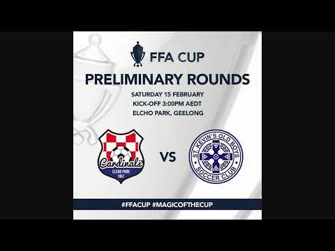 Elcho Park Cardinals vs St Kevin’s Old Boys SC – FFA Cup 2020 Preliminary Rounds