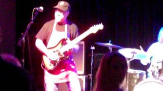 Dave Abbott lead guitar, live at Club Fox Redwood City, CA, Blues Jam 15Feb12