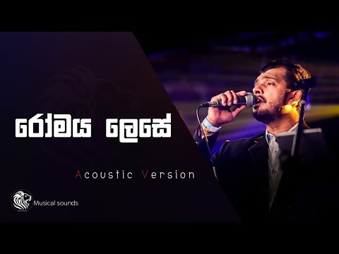 රෝමය ලෙසේ (නීරෝ වගෙ අපී) | Romaya lese | Ranil Mallawarachchi | Acoustic Music