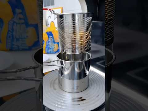 Deep Frying Pot With Basket