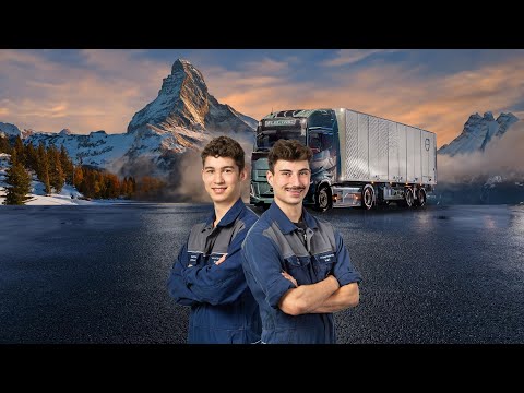 Eifach Världsklass - Arbeiten in der Werkstatt bei Volvo Trucks Schweiz
