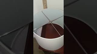 New linen lamp shades